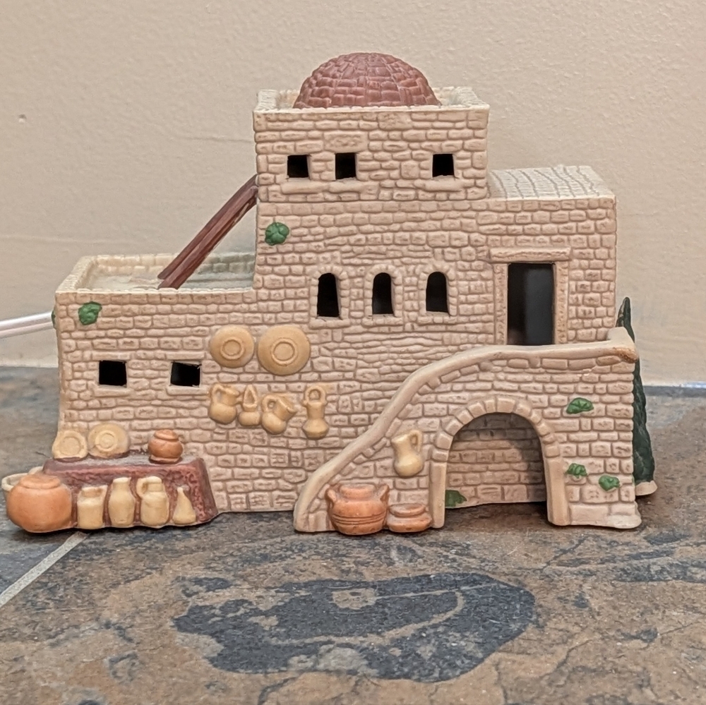Department 56 Little Town Of Bethlehem House Christmas Building 1987